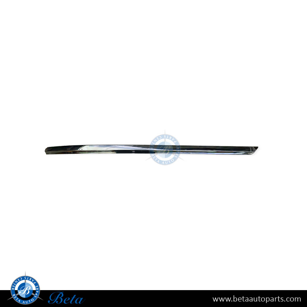 Right Side Rear Bumper Chrome Moulding - Usa Type for Volkswagen Passat 2015-2019 models, Part Number 561853460 Right Side Rear Bumper Chrome Moulding - Usa Type for Volkswagen Passat 2015-2019 models, Part Number 561853460